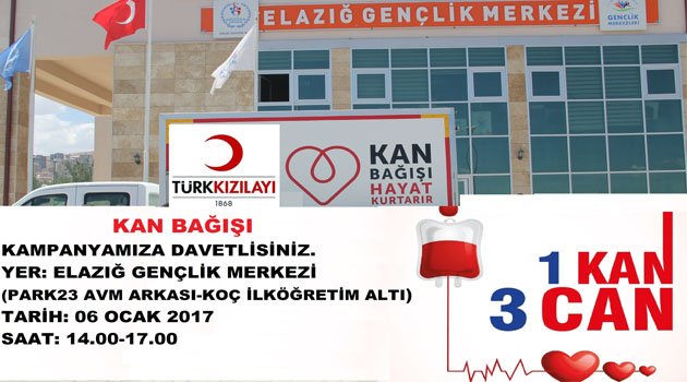 1 KAN 3 CAN KAN BAĞIŞI KAMPANYASI