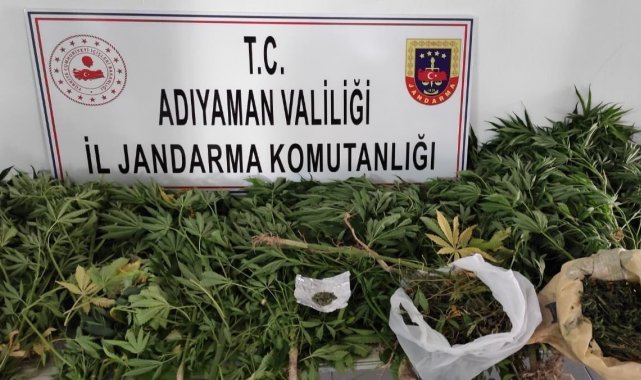 Adıyaman'da uyuşturucu ele geçirildi