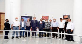 AK Parti yerel yönetimlerden Başkan Gürkan'a ziyaret