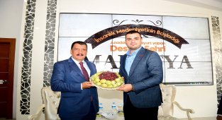 AK Partili İnan, Başkan Gürkan'ı ziyaret tti