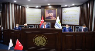 Anadolu Efesli Simon'a Malatya'dan hemşehrilik beratı