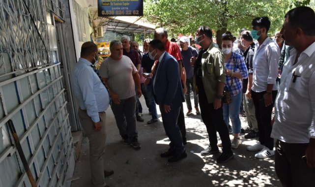 Bağlar Belediye Başkanı Beyoğlu, Bismil'de vatandaşlarla bir araya geldi