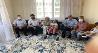 Bağlar Belediye Başkanı Beyoğlu, minik İklimiya'nın hayalini gerçekleştirdi