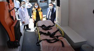 Bağlar belediyesi ambulans ve sağlık ekibi ile pandemi mücadelesinin yanında