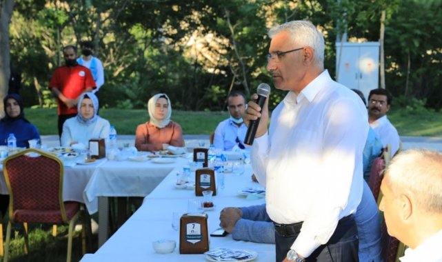 Başkan Güder, personellerle istişare toplantısı yaptı