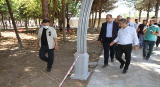 Başkan Türkmen "Millet Bahçesi ile Bismil önemli bir esere kavuşacak"