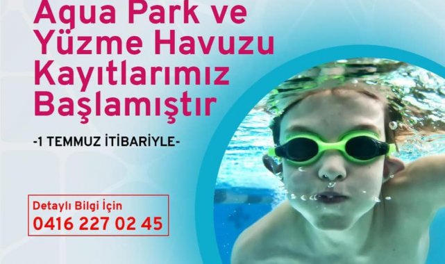 Belediye yüzme havuzu kayıtları başladı