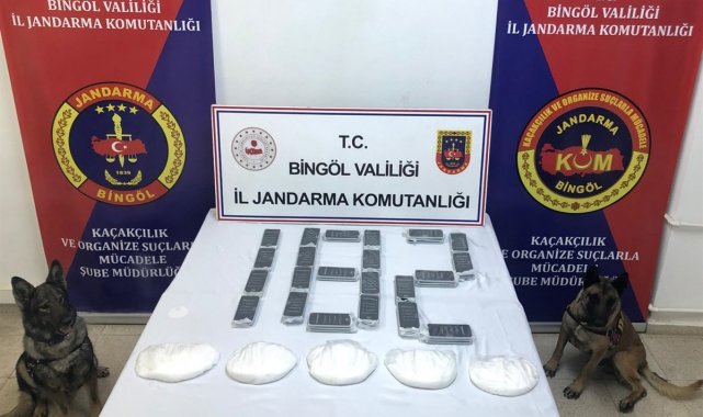 Bingöl'de 2 milyon 200 bin TL değerinde uyuşturucu ele geçirildi