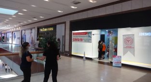 Covid 19 aşısı Ceylan Karavil Park AVM'de randevusuz başladı