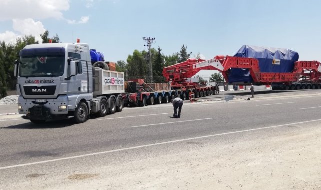 Dev trafo kontrollü ilerliyor