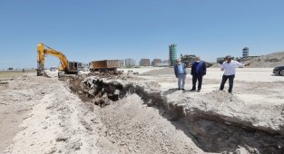 DİSKİ, Mezopotamya Caddesi'nde altyapı çalışmalarına başladı