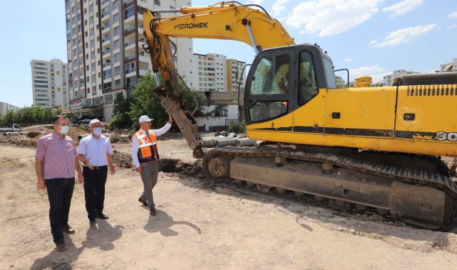 DİSKİ, yeni yerleşim yerlerine altyapı şebekesi döşüyor