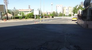 Diyarbakır'da hafta sonu kısıtlamada cadde ve sokaklar boş kaldı