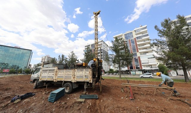 Diyarbakır'da tramvay projesi için zemin etüt çalışmalarına başlandı