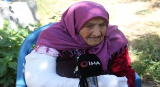 Elif nine, depremde düştü kolunu kırdı
