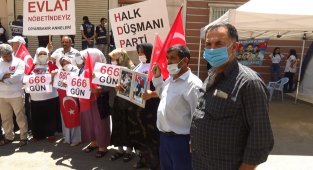 Evlat nöbetindeki ailelerden direnişi 666'ıncı gününde de devam ediyor