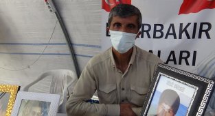 Evlat nöbetindeki baba, oğlunun dağa kaçırılmasından HDP'yi sorumlu tuttu