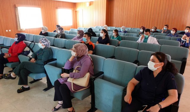 FÜ'de yoğum bakım personeline "Hastane Enfeksiyonlarının Önlenmesi" eğitimi
