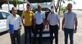 Gölbaşı'nda Antep fıstığı gözü dağıtıldı