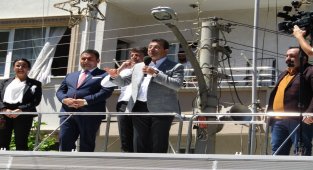 İstanbul Büyükşehir Belediye Başkanı İmamoğlu'ndan Gölbaşı'na ziyaret