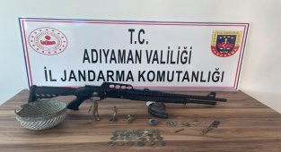 Jandarma Adıyaman'da çok sayıda tarihi eser ele geçirdi