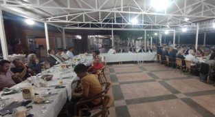 Kahta'da tayini çıkan hakim ve savcılara veda gecesi düzenlendi
