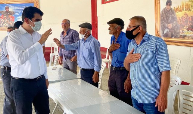 Kaymakam Köksal, vatandaşla bir araya geldi