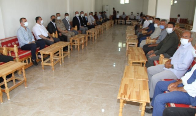 Kaymakam Türkmen vatandaşlarla bir araya gelmeye devam ediyor