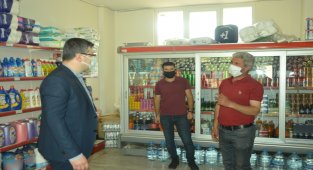 Kaymakam Uçar, esnaflarla bir araya geldi