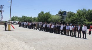Kulp'ta şehit güvenlik korucuları için anma programı düzenlendi