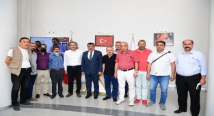Malatya Gazeteciler Cemiyeti'nden Başkan Gürkan'a ziyaret