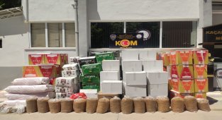 Malatya'da 1 milyon 244 bin makaron ele geçirildi