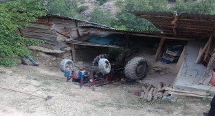 Malatya'da traktör kazası: 1 yaralı