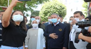 Milli Savunma Bakanı Akar'a Malatya'da sevgi seli