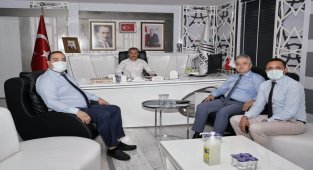 Müdür Erşen, Kılınç ile bir araya geldi