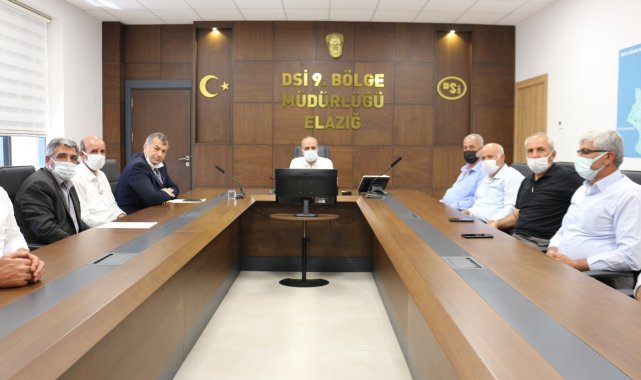 Muhtarlar, gölet ve sulama projesi taleplerini DSİ'ye ilettiler