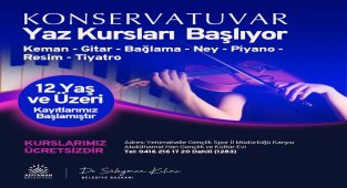 Yaz kurslarına kayıtlar başladı