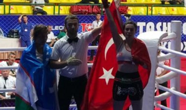 Zelal Şengür, Özbekistan'da altın madalya aldı