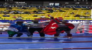 Zelal Şengür, Özbekistan'da altın madalya aldı
