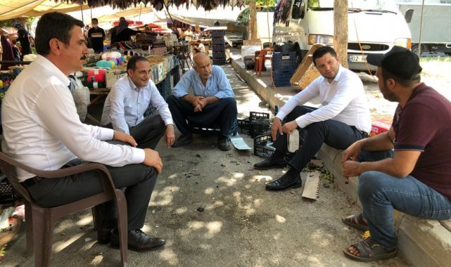 AK Parti heyeti Adıyaman ve Kahta'da vatandaşlarla bir araya geldi