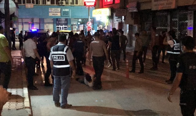 Denetim sırasında çıkan kavgaya polis müdahale etti