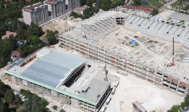 Elazığ'da 2 bin 600 kişilik spor salonu yükseliyor