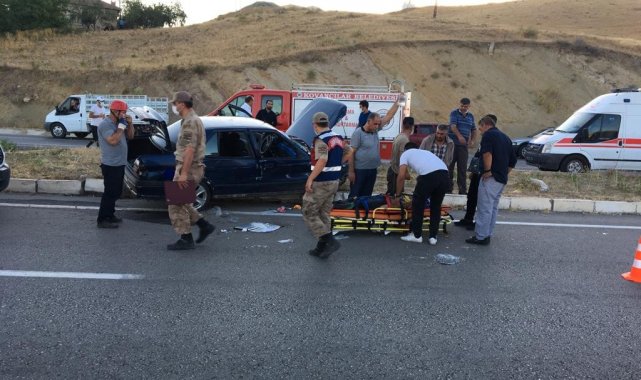Elazığ'da trafik kazası: 5 yaralı