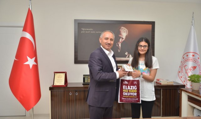 Elazığ'ın LGS birincisi Sare Yıldız,"Galatasaray Lisesine gitmek istiyorum"