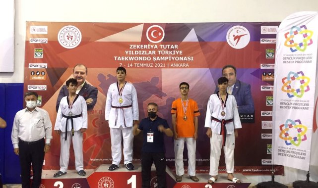 Türkiye Taekwondo Şampiyonasında Elazığlı sporcu 3'üncü oldu