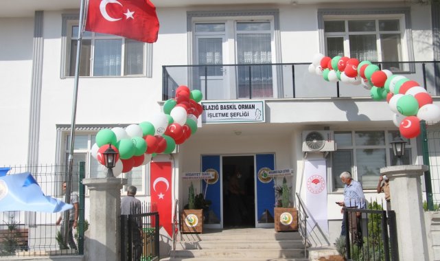 Baskil'de Orman İşletme Şefliği binası açıldı