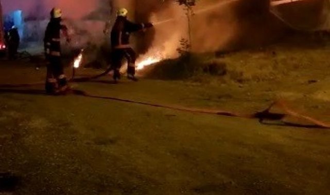 Elazığ'da korkutan yangın