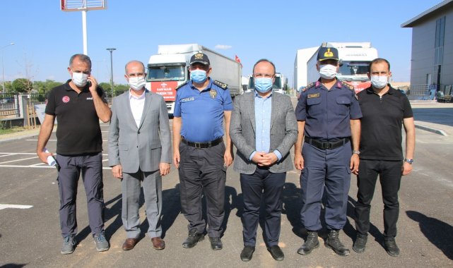 Elazığ'dan sel bölgesine 3 tır yardım