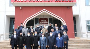 Vali TORAMAN Palu İlçesini Ziyaret Etti