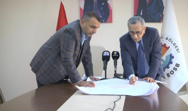 Akçakiraz Belediyesi'nden Elazığ OSB'ye büyük jest